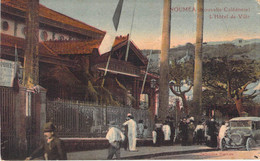 Nouvelle Calédonie - Nouméa - L'hôtel De Ville - Collection Barrau - Animé - Colorisé - Carte Postale Ancienne - Nueva Caledonia