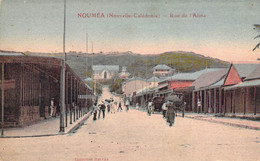 Nouvelle Calédonie - Nouméa - Rue De L'alma - Colorisé - Animé - Coll. Barrau - Carte Postale Ancienne - Nueva Caledonia