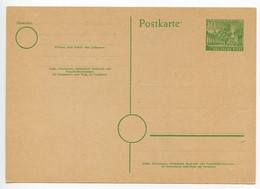 Germany, Berlin 1950's Mint 10pf. Kleist Park Postal Card / Postkarte - Postcards - Used