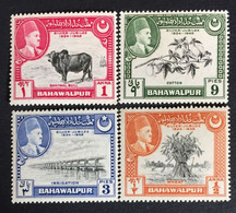 1949 - Bahawalpur - Silver Jubilee Of Emir Sadiq Mohammad Khan - 4 Stamps - New - Bahawalpur