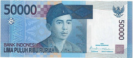 INDONESIE 50 000 Rupiah #145e   2009  Gusti RAI  Paire De Billets Bleu ,2Billets  NEUFS - Indonésie