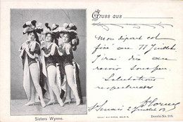 Cirque - Sisters Wynne - Edit. Max Marcus - Carte Postale Ancienne - Circo