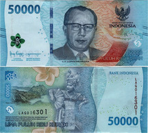 INDONESIA       50,000 Rupiah      P-W167       2022/2022   UNC  [ 50000 ] - Indonésie