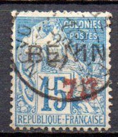 Bénin: Yvert N° 16; Signé "Miro"; Rare! - Used Stamps