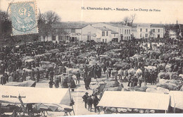 France - Charente Infre - Saujon - Le Champ De Foire - Cliché Braun - Animé - Vache -  Carte Postale Ancienne - Saujon