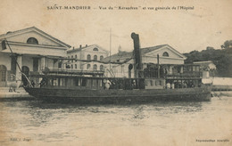 SAINT MANDRIER SUR MER VUE DU KERAUDREN ET VUE GENERALE DE L'HOPITAL 1917 - Saint-Mandrier-sur-Mer