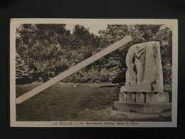 LA HULPE « LE MONUMENT SOLVAY DANS LE PARC 1940 »PANORAMA. - La Hulpe