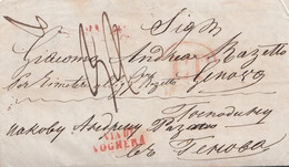 VM18 -  Lettera Con Testo Del 16 Agosto 1840 Da Marianopoli (Russia Ora Ucraina)  A Genova - VIA DI VOGHERA - - 1. ...-1850 Prefilatelia