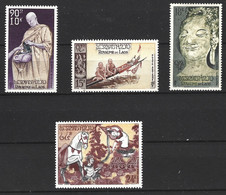 LAOS. PA 27-30 De 1957. Culte Du Bouddha. - Budismo