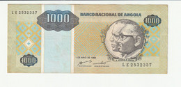 BILLET  ANGOLA  NEUF  DE 1000 KWANZAS REAJUSTADOS  DE 1995 - Angola