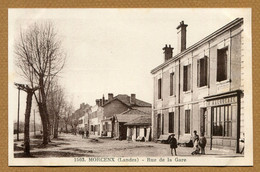 MORCENX  (40) : " RUE DE LA GARE " - Morcenx