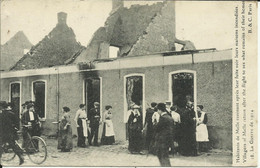 Habitants De MELLE Revenant Après La Fuite Voir Leurs Maisons Incendiées , La Guerre De 1914 , µ - Melle