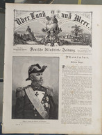 Über Land Und Meer 1890 Band 64 Nr 43 Oskar II Koning Von Schweden Und Norwegen. KAISER KIEL - Autres & Non Classés