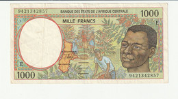 BILLET NEUF CENTRAFRIQUE MILLE FRANCS - Central African Republic