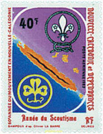 50034 MNH NUEVA CALEDONIA 1982 50 ANIVERSARIO DEL ESCULTISMO EN NUEVA CALEDONIA - Gebruikt