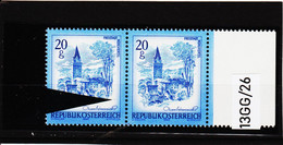 13GG/26 ÖSTERREICH 1980 Michl 1649 PLATTENFEHLER  "FARBFLECK" ** Postfrisch SIEHE ABBILDUNG - Abarten & Kuriositäten