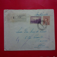 LETTRE RECOMMANDE ARGENTINE MAGDALENA POUR PARIS - Lettres & Documents