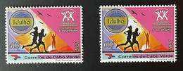 Cape Kap Cabo Verde 2021 Mi. ? Menos Alcool, Mais Vida! Alcohol Alkohol 1 Julho 2 Val. MNH - Cap Vert