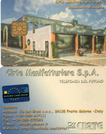 ITALY - CHIP CARD - USI SPECIALI - CIRTE S.P.A. SALERNO - EUROPA CARD SHOW - OMAGGIO - Special Uses