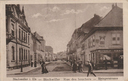 FR2703  --  BISCHWEILER I. Els.  --  BISCHWILLER  --  METZGERSTRASSE   --  1924 - Bischwiller