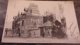 80 VIGNACOURT CHATEAU DU PARC 1905 - Vignacourt