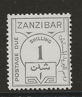 Zanzibar, 1936, D 30, Postage Due, Mint Hinged - Zanzibar (...-1963)