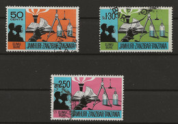 Zanzibar, 1966, SG 474 - 476, Complete Set, Used - Zanzibar (1963-1968)