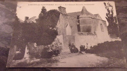 80 LIHONS EN SANTERRE LE GRAND MANOIR  BOMBARDE  1917 - Autres & Non Classés