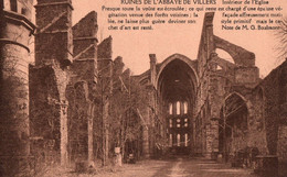 Abbaye De Villers (Ruines) - Intérieur De L'Église - Villers-la-Ville
