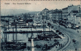 ! 1927 Ansichtskarte Aus Fiume, Kroatien, Croatia, Hafen, Harbour, Schiffe, Ships, Costa Rica, Frankfurt - Croacia