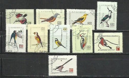 98B-SERIE COMPLETA AEREOS AVES PÁJAROS 1959 Nº 91/100.FAUNA - Used Stamps