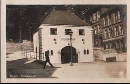 ! Alte Fotokarte Bergen, Norwegen, Bahnhof, Flöibahnen Stationen, Norway - Noruega