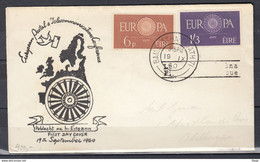 FDC Van European Postal Poblacht Na H-Eireann - 1960