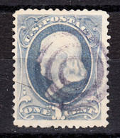 USA 1870-71 Cancelled, Perf 12 No Grill, Sc# 145 - Gebruikt