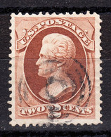 USA 1870-71 Cancelled, Perf 12 No Grill, Sc# 146 - Used Stamps