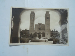 C.P.A. \P.C \KP. SOMALIA  - - EX COLONIA ITALIANA -    MOGADISCIO LA CATTEDRALE - Somalia