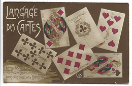 LANGAGE DES CARTES - 353 - Cartes à Jouer