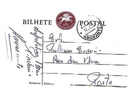 Portugal & Bilhete Postal, Amarante A Porto 1961 (S11197) - Storia Postale