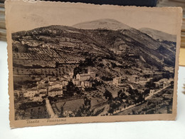 Cartolina Ussita Provincia Macerata ,panorama 1939 - Macerata