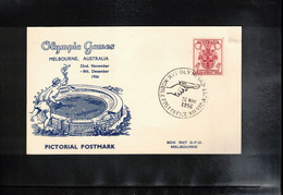 Australia 1956 Olympic Games Melbourne - Mobile Post Office - Shooting Interesting Postcard - Sommer 1956: Melbourne