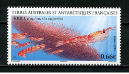 TAAF 2015  - Faune Marine Krill Mnh - Minéraux