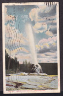 USA - Lone Star Geyser Yellowatone Park / Postcard Circulated / 2 Scans - USA Nationalparks