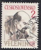 CZECHOSLOVAKIA 2805,used,falc Hinged,Lenin - Lenin