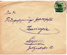 57048 - Deutsches Reich - 1923 - 75.000M/1000M EF A Bf WALDHEIM -> Leipzig - Storia Postale