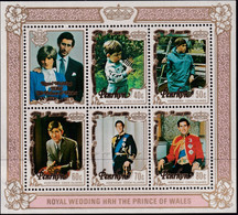 Penrhyn 1981 Royal Wedding Sc 180a Mint Never Hinged - Penrhyn