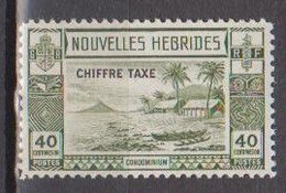 NOUVELLES HEBRIDES      N°  YVERT  : TAXE 14  NEUF AVEC  CHARNIERES      ( CH  3 / 17 ) - Impuestos