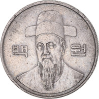 Monnaie, Corée, 100 Won, 1984, TTB, Nickel - Corea Del Sud