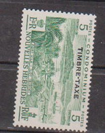 NOUVELLES HEBRIDES      N°  YVERT  : TAXE 36  NEUF AVEC  CHARNIERES      ( CH  3 / 17 ) - Postage Due