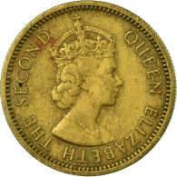 Monnaie, Etats Des Caraibes Orientales, Elizabeth II, 5 Cents, 1955, TTB - Territoires Britanniques Des Caraïbes