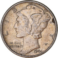 Monnaie, États-Unis, Dime, 1944 - 1916-1945: Mercury (kwik)